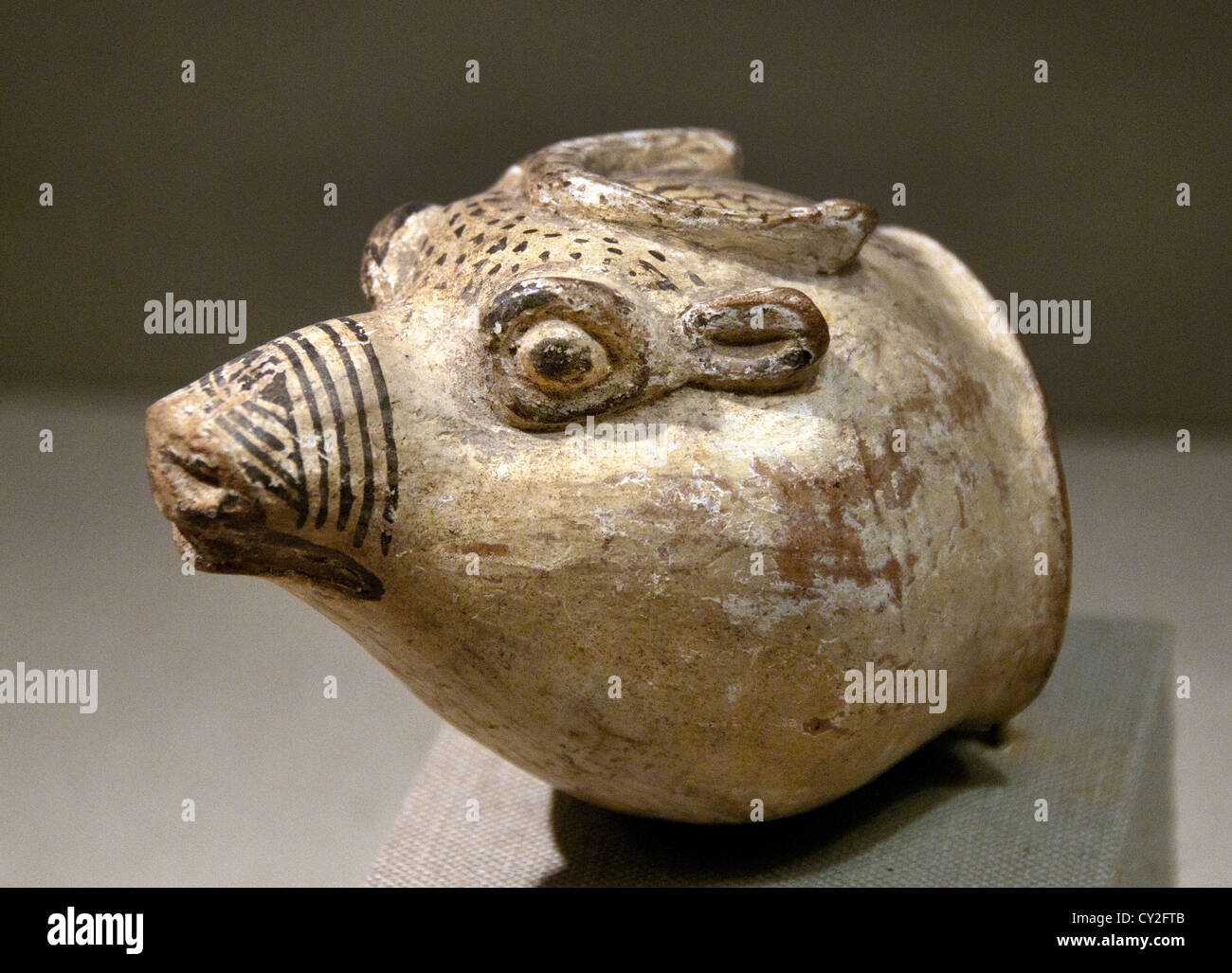 Vessel Old Assyrian Hittite 1900 - 1600 B.C. Central Anatolia 11cm Ceramic Stock Photo