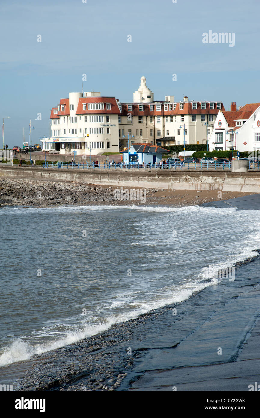 Seafront at Porthcawl South Wales UK Welsh seaside resort Stock Photo