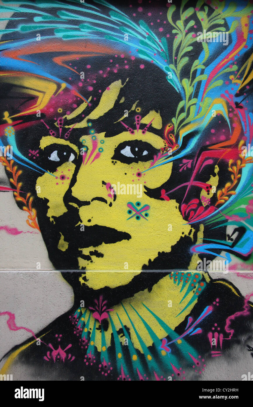 Street Art in Paris Stock Photo Alamy
