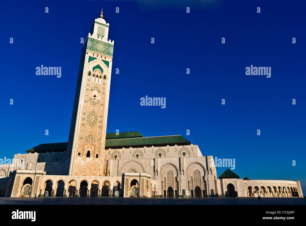 King Hassan II Mosque, Casablanca, Morocco Stock Photo