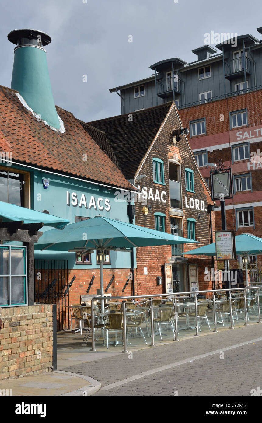 isaac lord cafe ipswich suffolk Stock Photo