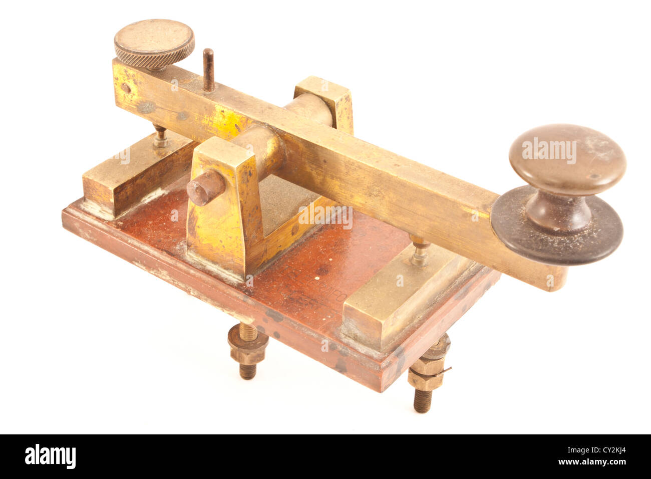 Morse Code Key High Resolution Stock Photography And Images Alamy