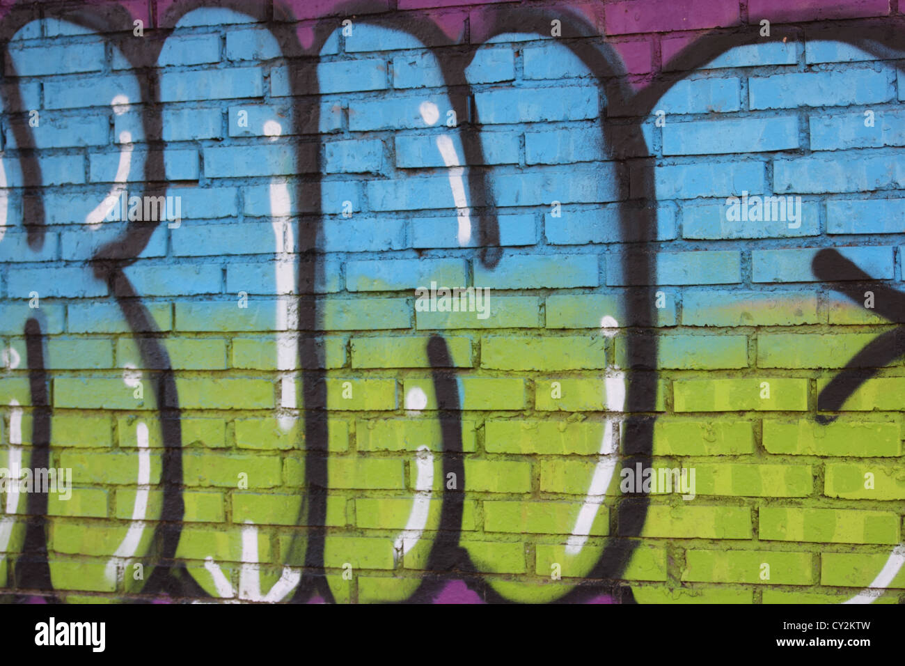 graffiti, aerosol art, colourful, colorful, street, old school, mural, bright, background, abstract, photoarkive Stock Photo