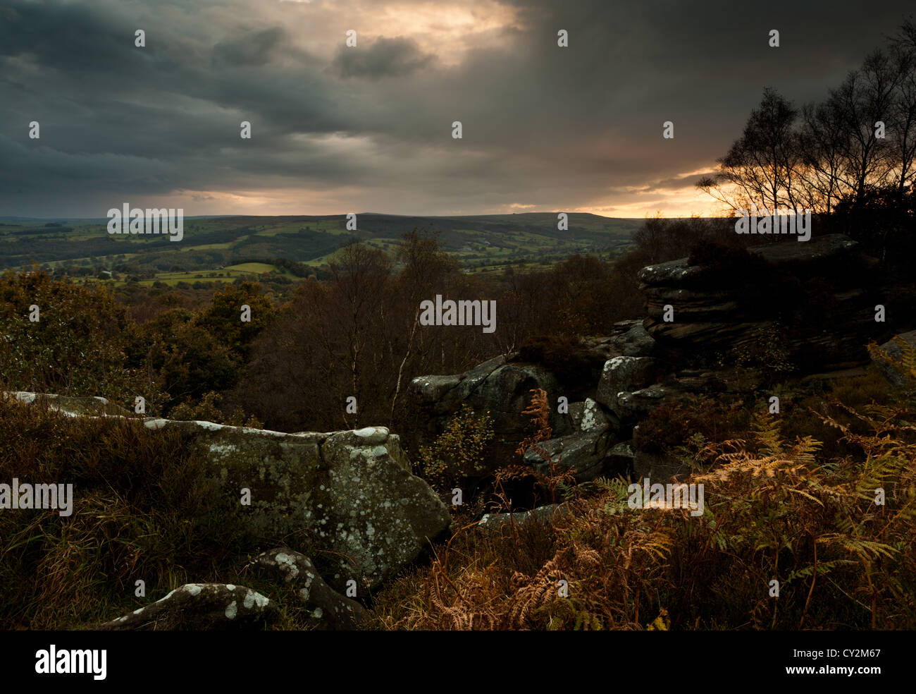 Brimham Rocks, Autumn, Yorkshire Dales Stock Photo - Alamy