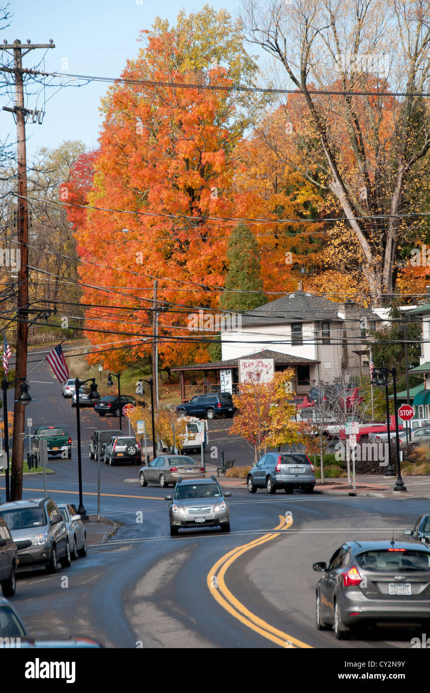 Route96, Trumansburg NY USA Stock Photo Alamy