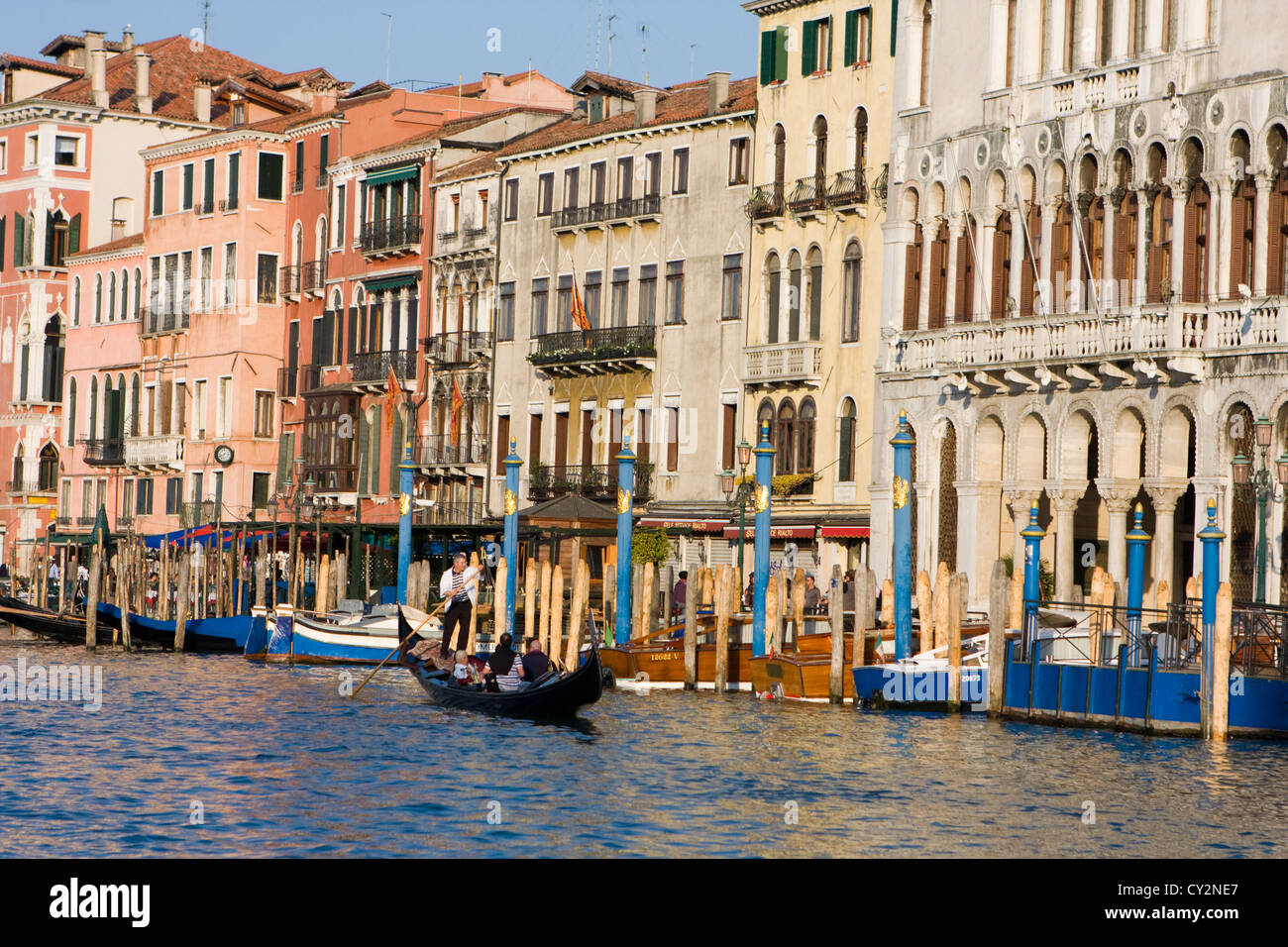 Buildings along the Grand Canal, Venice, Italy Stock Photo - Alamy