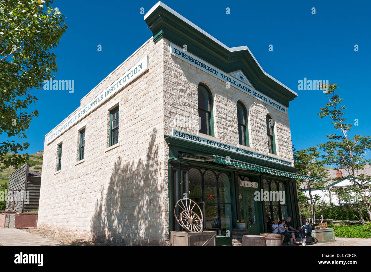 Utah, Salt Lake City, "This Is The Place" Heritage Park, ZCMI Zion's