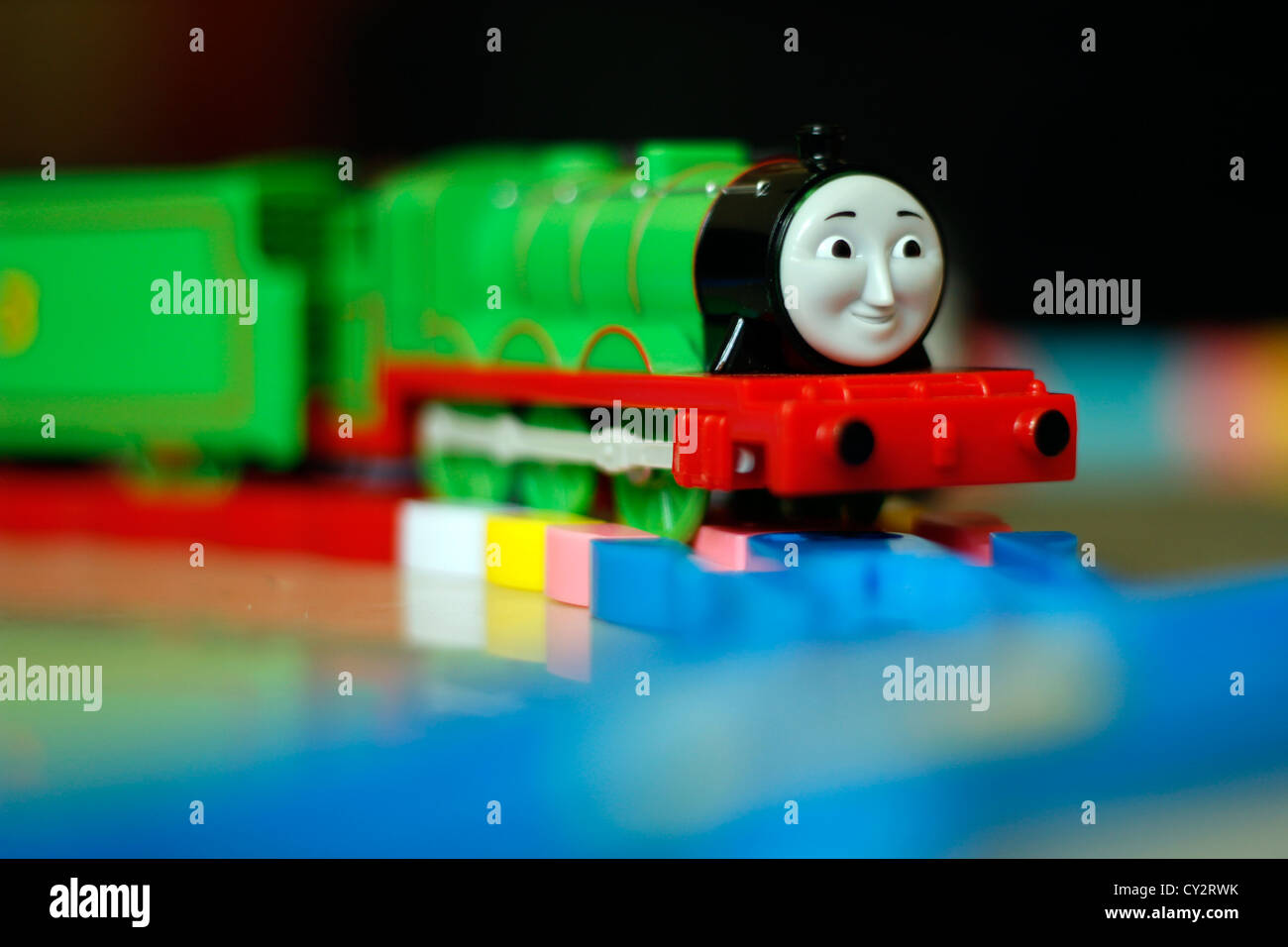 Henry, a character in the award winning television series; Thomas and friends. Stock Photo