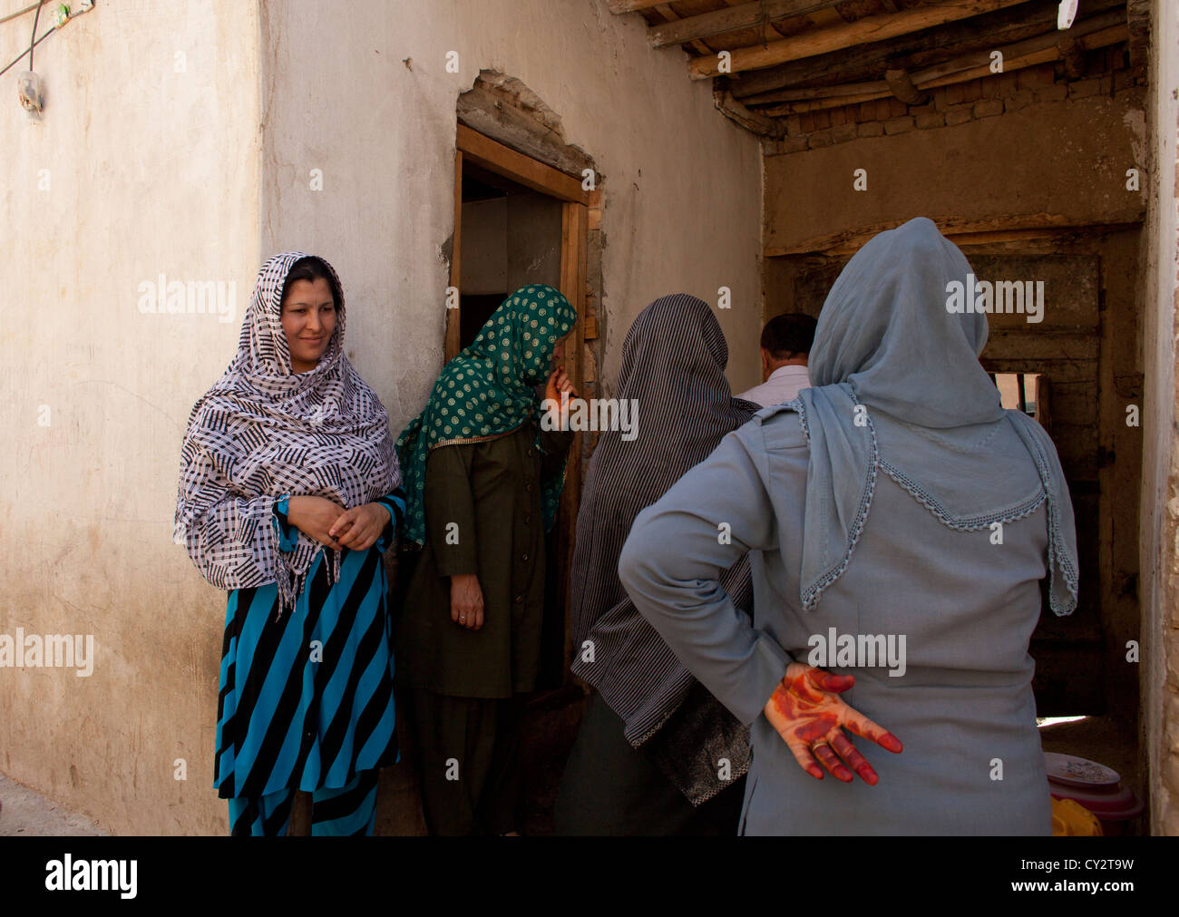 female prison in Kunduz, Afghanistan. Stock Photo