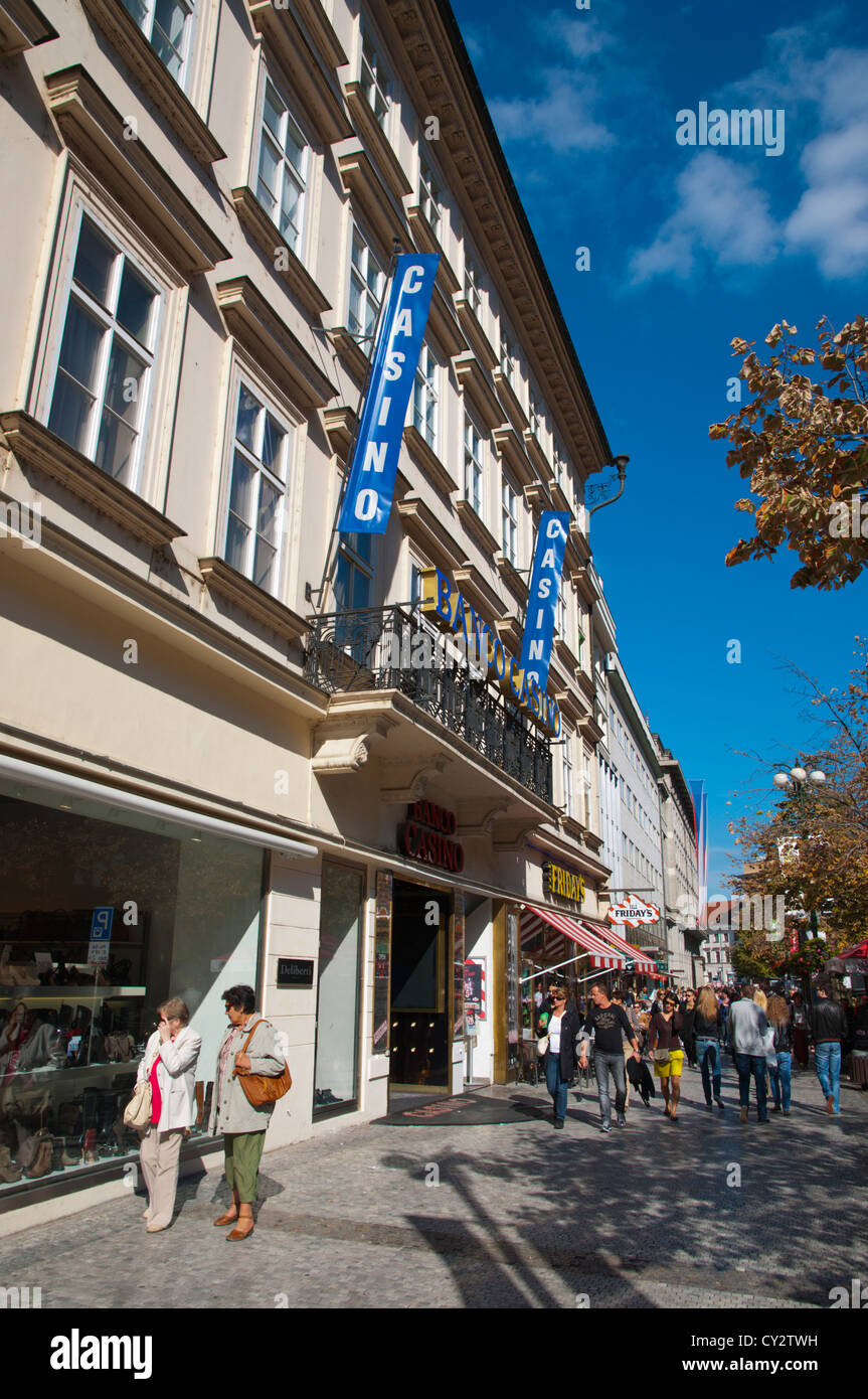 Na prikope shopping street prague hi res stock photography and images Alamy