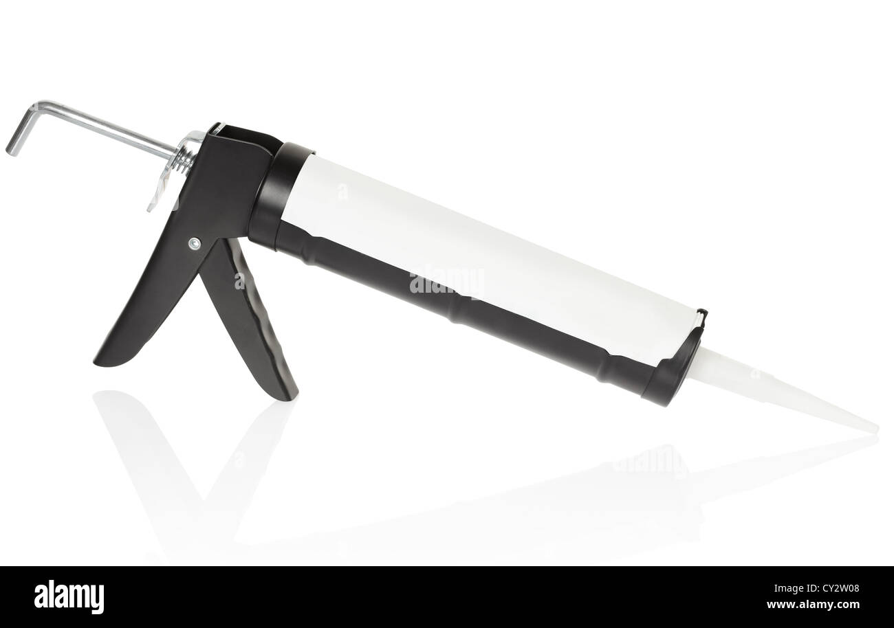 Caulking gun tool Stock Photo Alamy