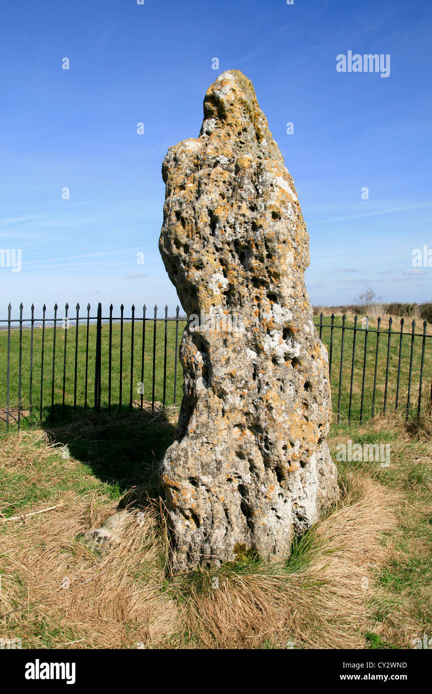 The King Stone Rollright Stones Oxfordshire England UK Stock Photo