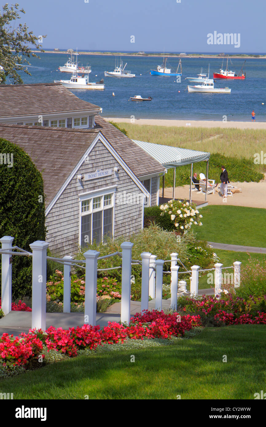 Cape Cod Massachusetts New England Chatham Shore Road Chatham Bars Inn Hotel Hotels Lodging Inn Motel Motels Resort Aunt Lydia S Cove Atlant Stock Photo Alamy