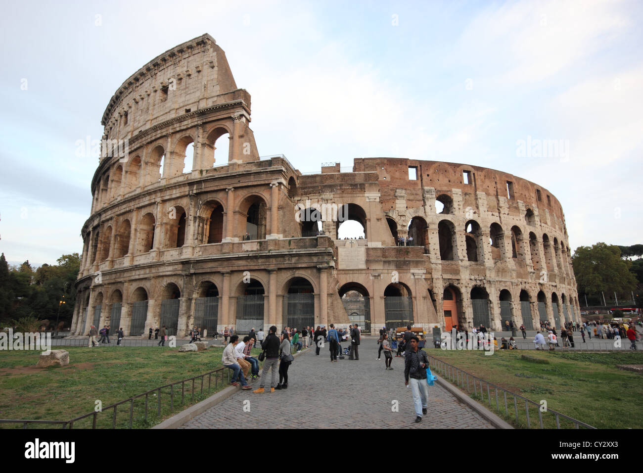 a beautiful picture of The Colosseum, Rome, Italy, Italy's beautiful Capital, photoarkive Stock Photo