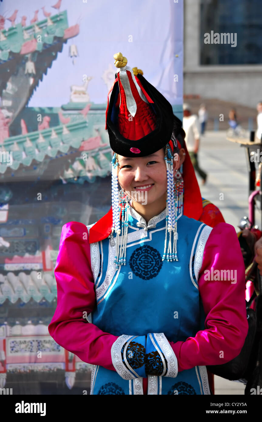 Mongolian girl hi-res stock photography and images - Alamy