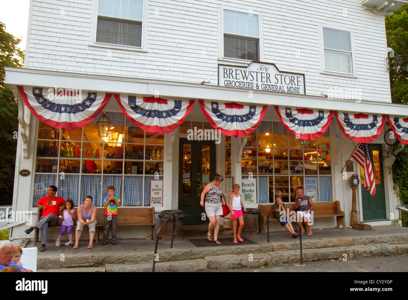 Massachusetts Cape Cod Brewster The Brewster Store groceries general