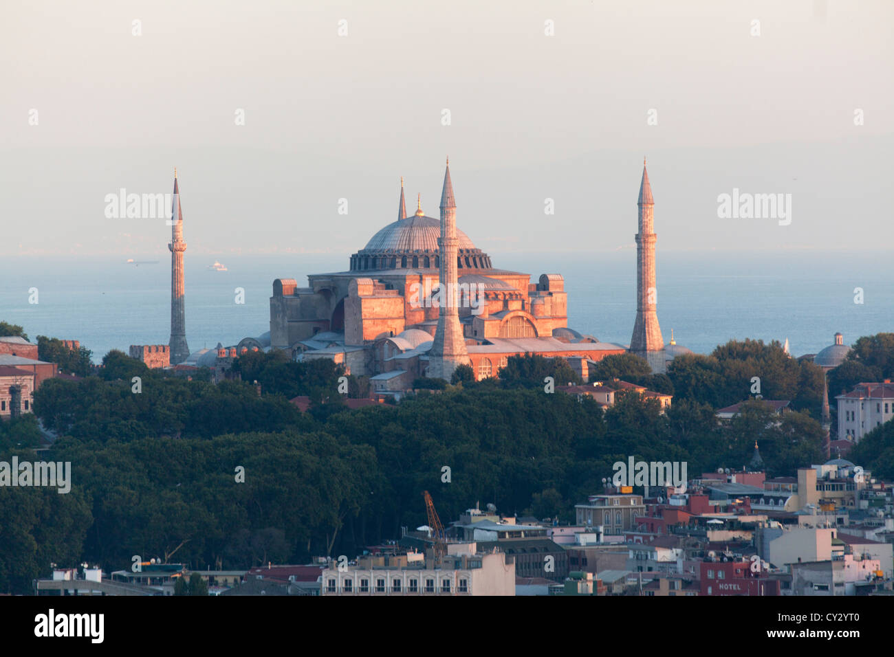 Hagia Sophia (Aya Sophia) in Istanbul Stock Photo