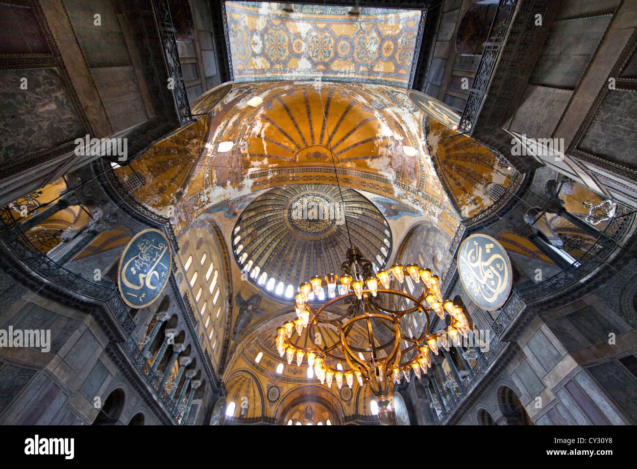 Hagia Sophia (Aya Sophia) in Istanbul Stock Photo