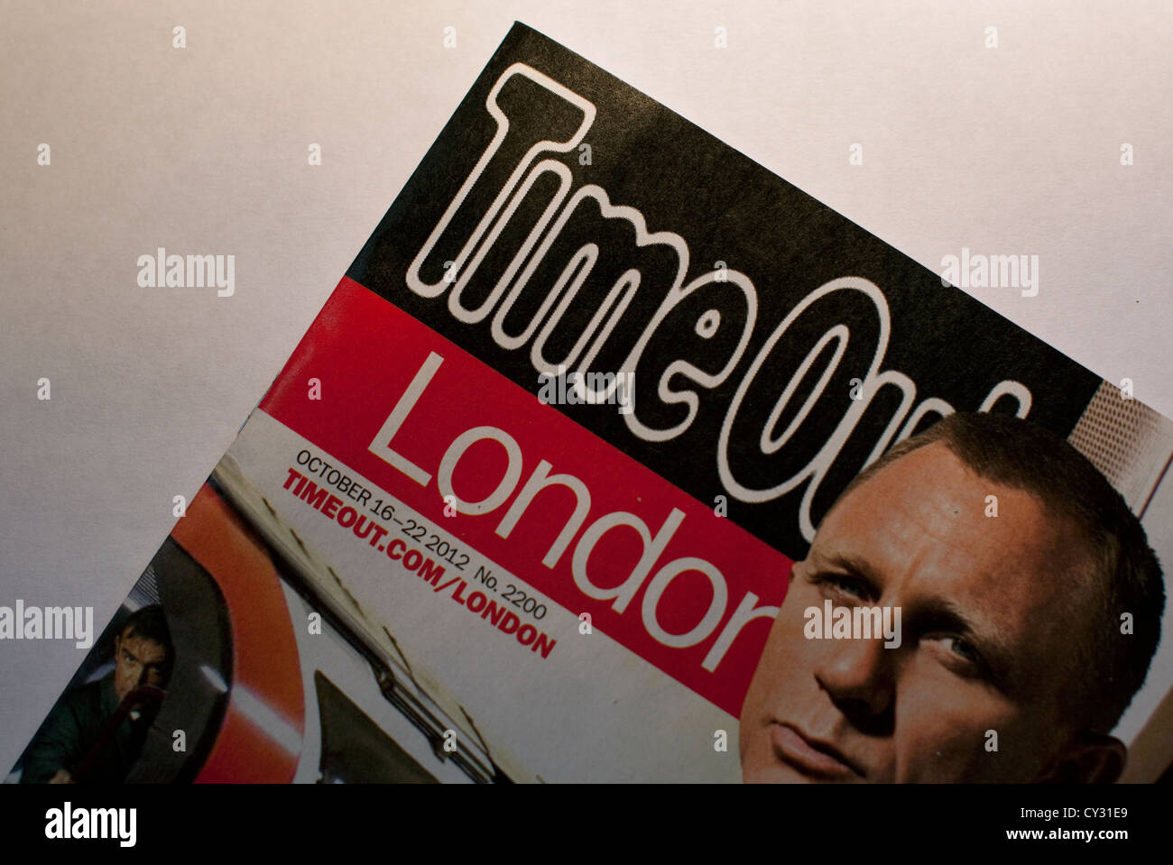 New free edition of Time Out magazine, London Stock Photo
