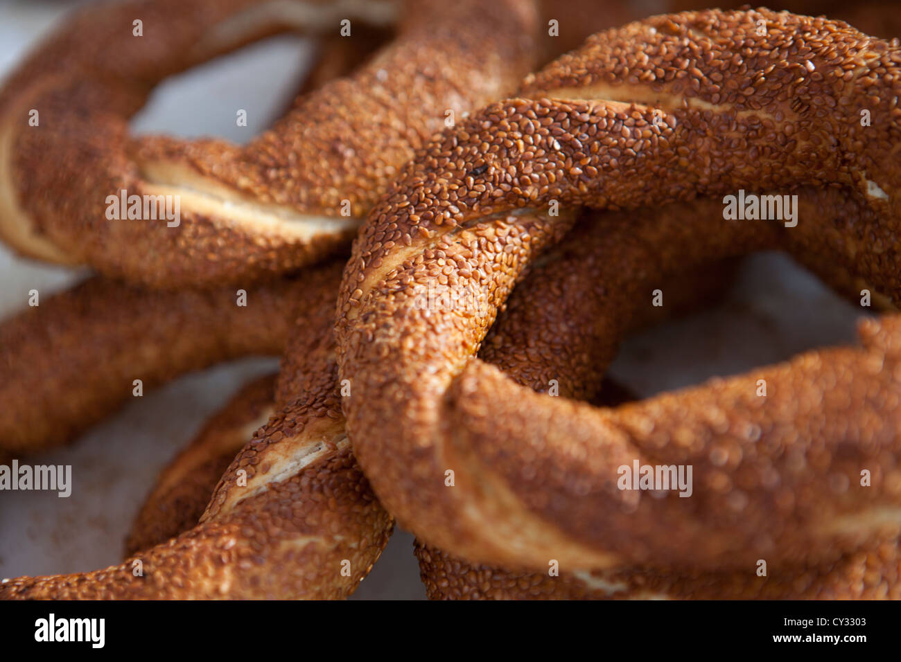 bread in istanbul Stock Photo