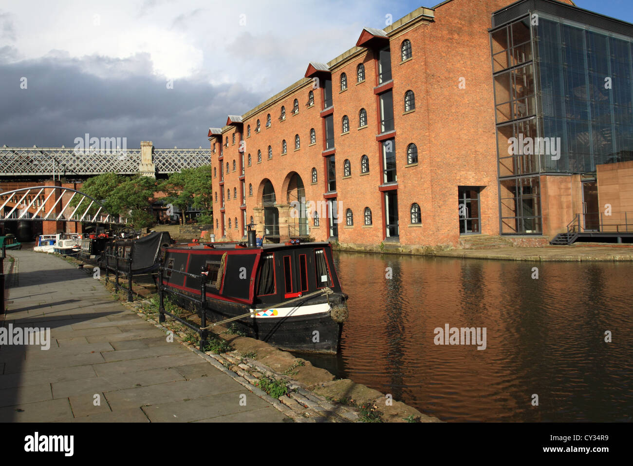 Converted Warehouse Apartments and Offices Overlooking Canal in