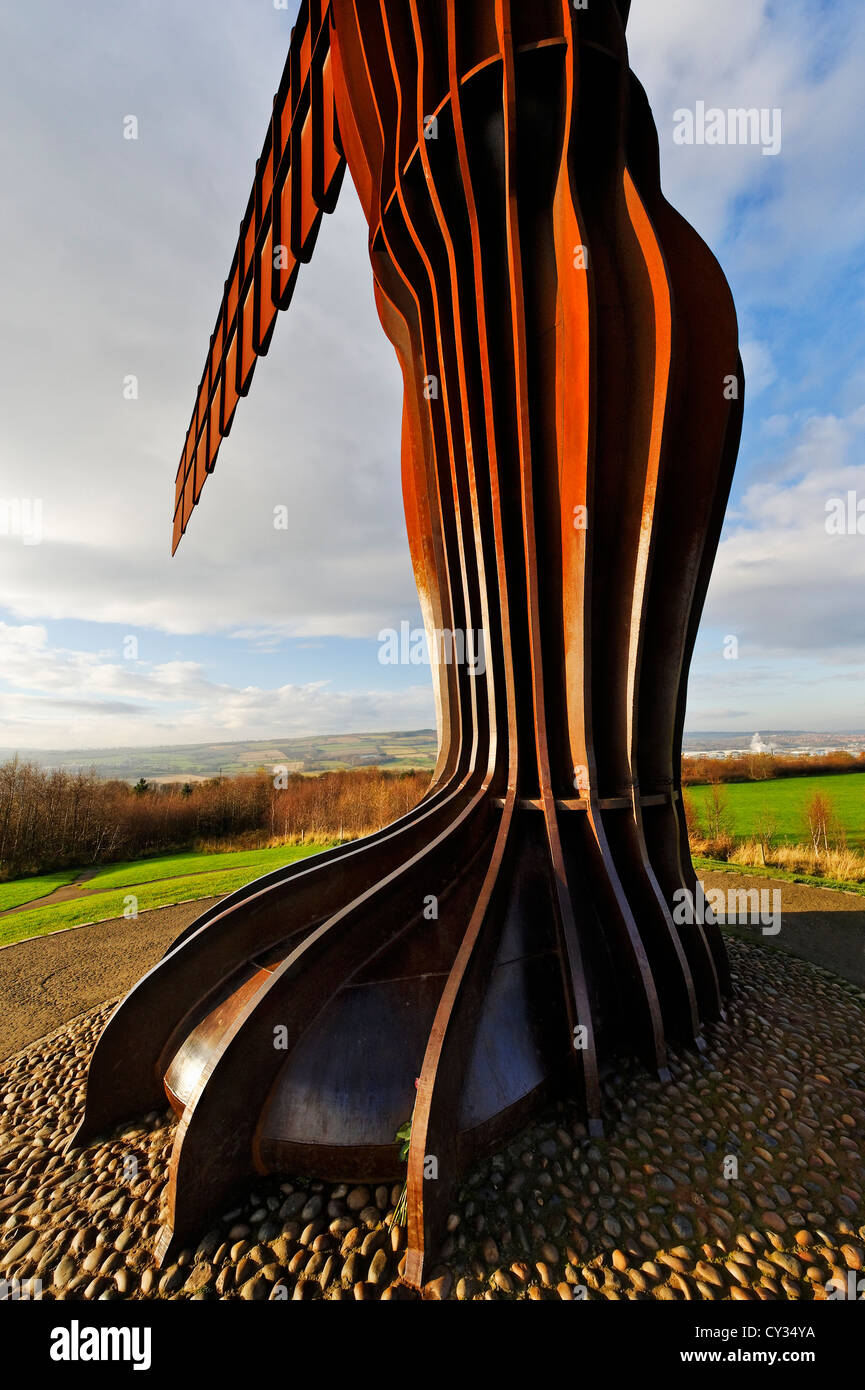 Angel of the North Stock Photo