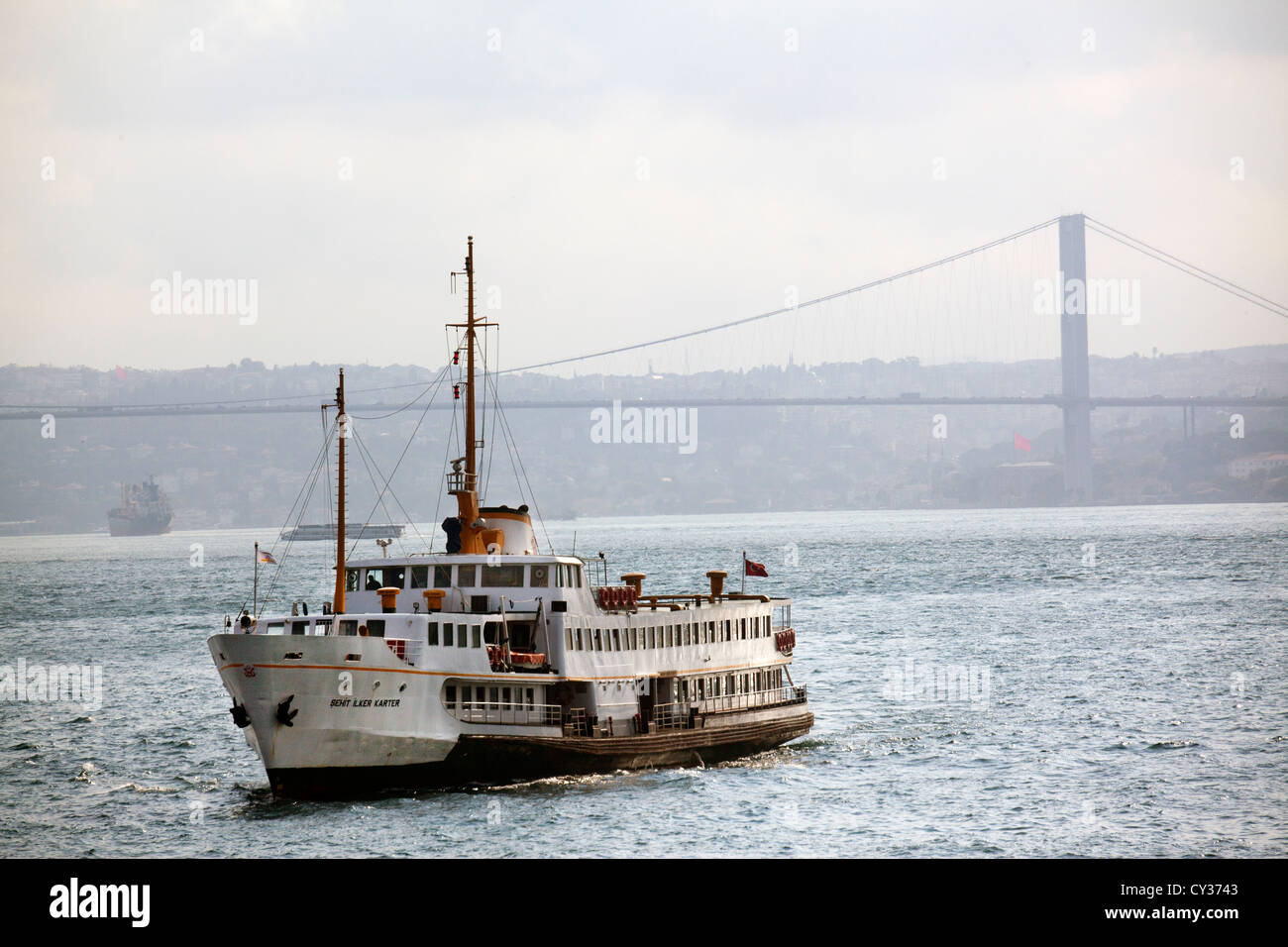 ferry on the Bosphorus, istanbul Stock Photo - Alamy