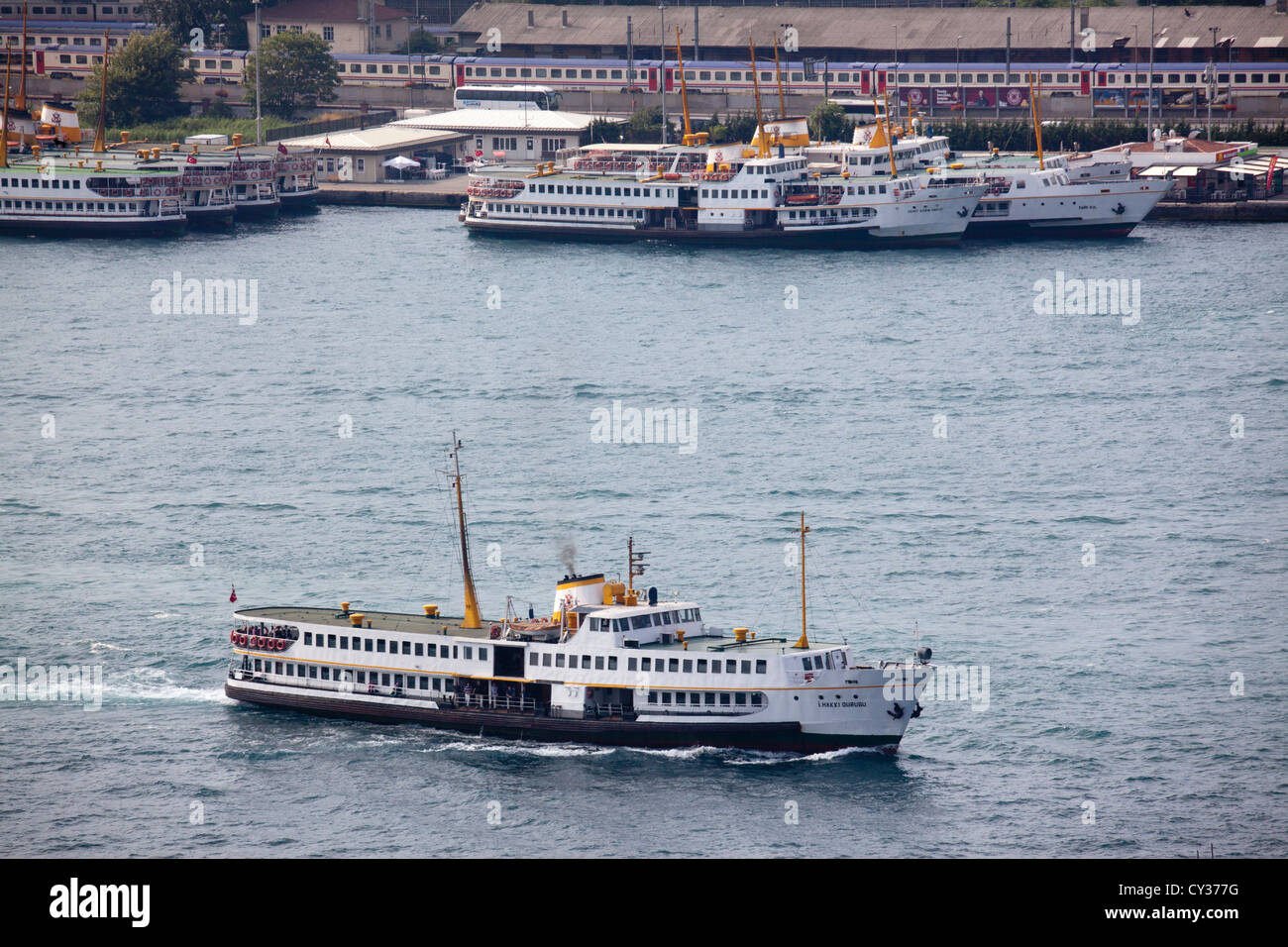 ferry on the Bosphorus, istanbul Stock Photo - Alamy