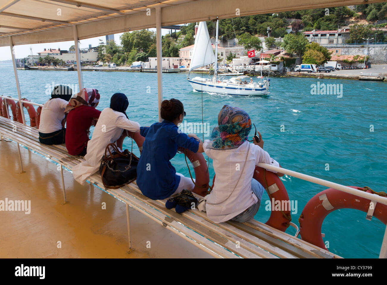 ferry on the Bosphorus, istanbul Stock Photo - Alamy