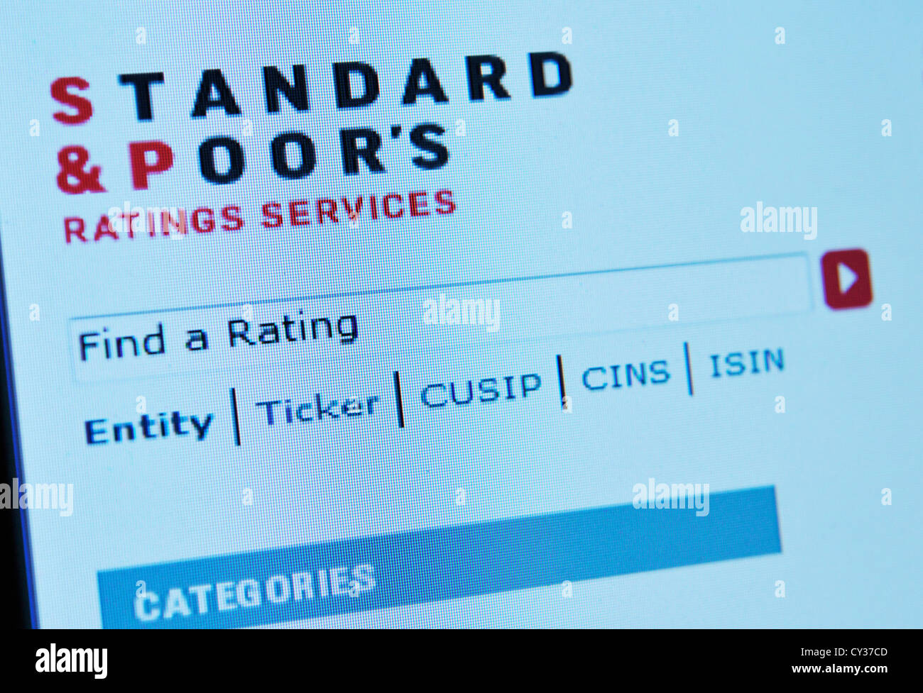 Standard and poor's hires stock photography and images Alamy
