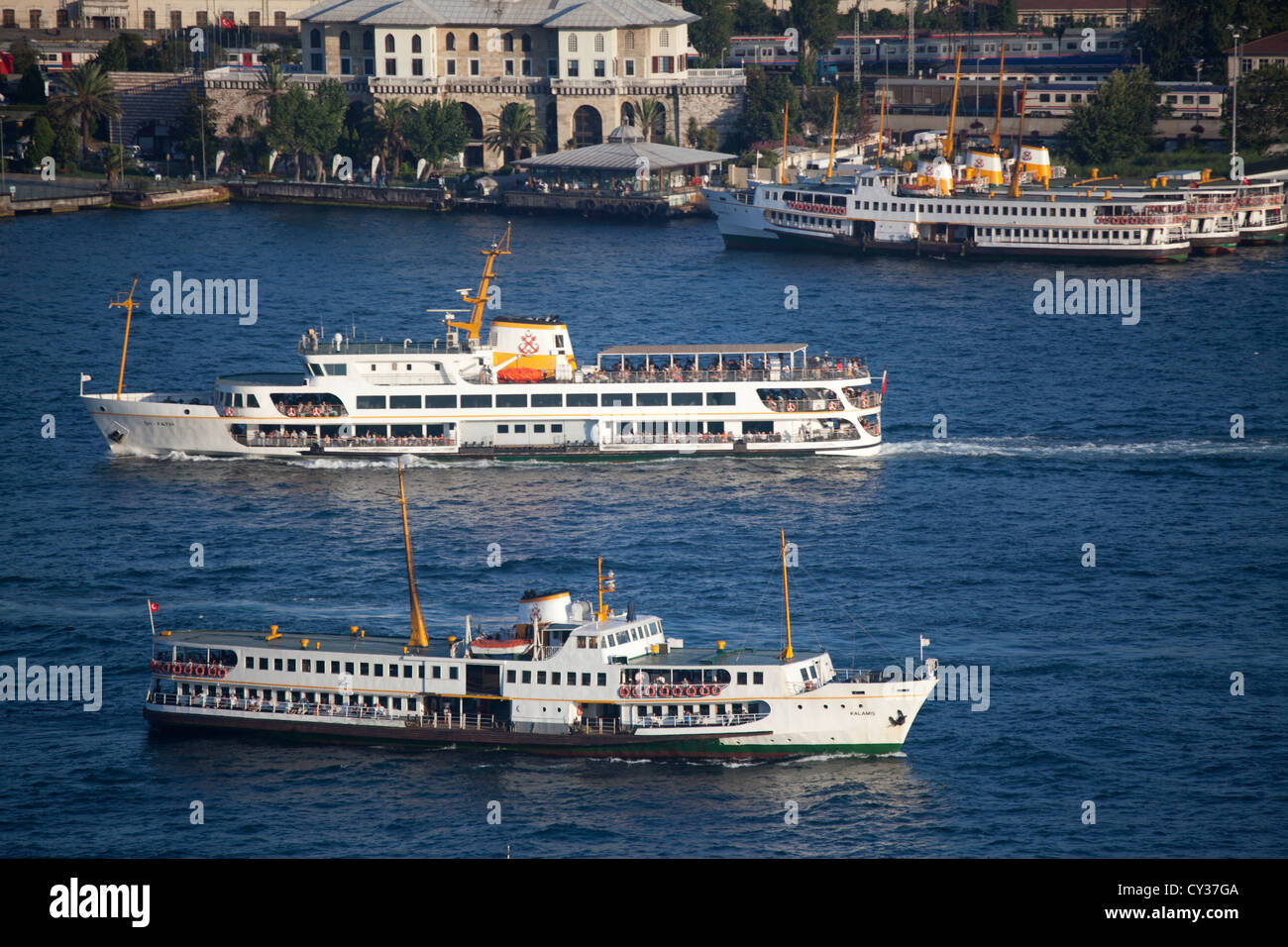 ferry on the Bosphorus, istanbul Stock Photo - Alamy