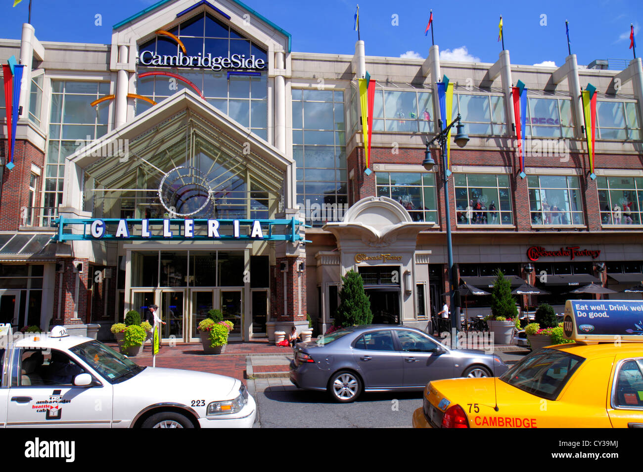 Boston Massachusetts Cambridge CambridgeSide Galleria mall shopping
