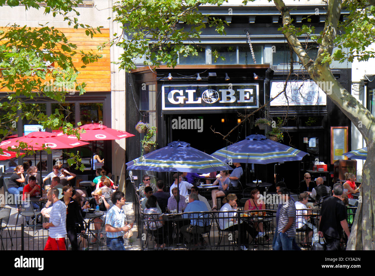 Boston Massachusetts,Back Bay,Boylston Street,Globe Bar & Cafe,restaurant restaurants food