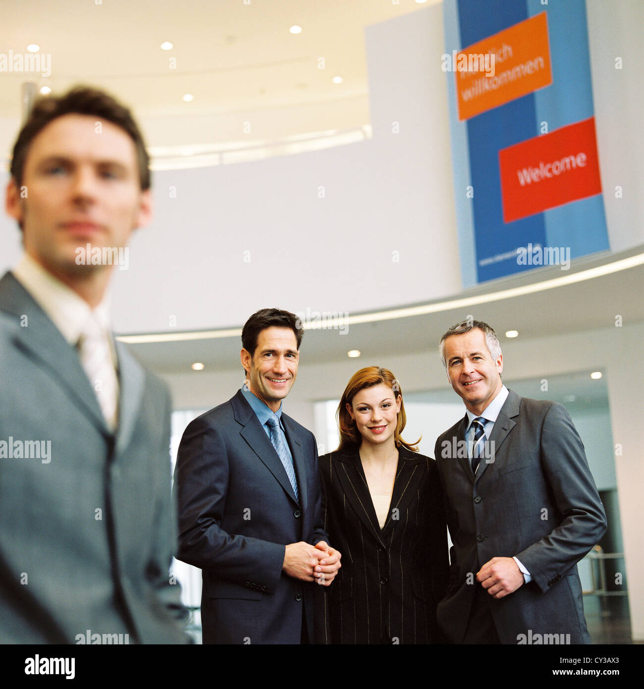 business people manager team License free except ads and outdoor billboards Stock Photo