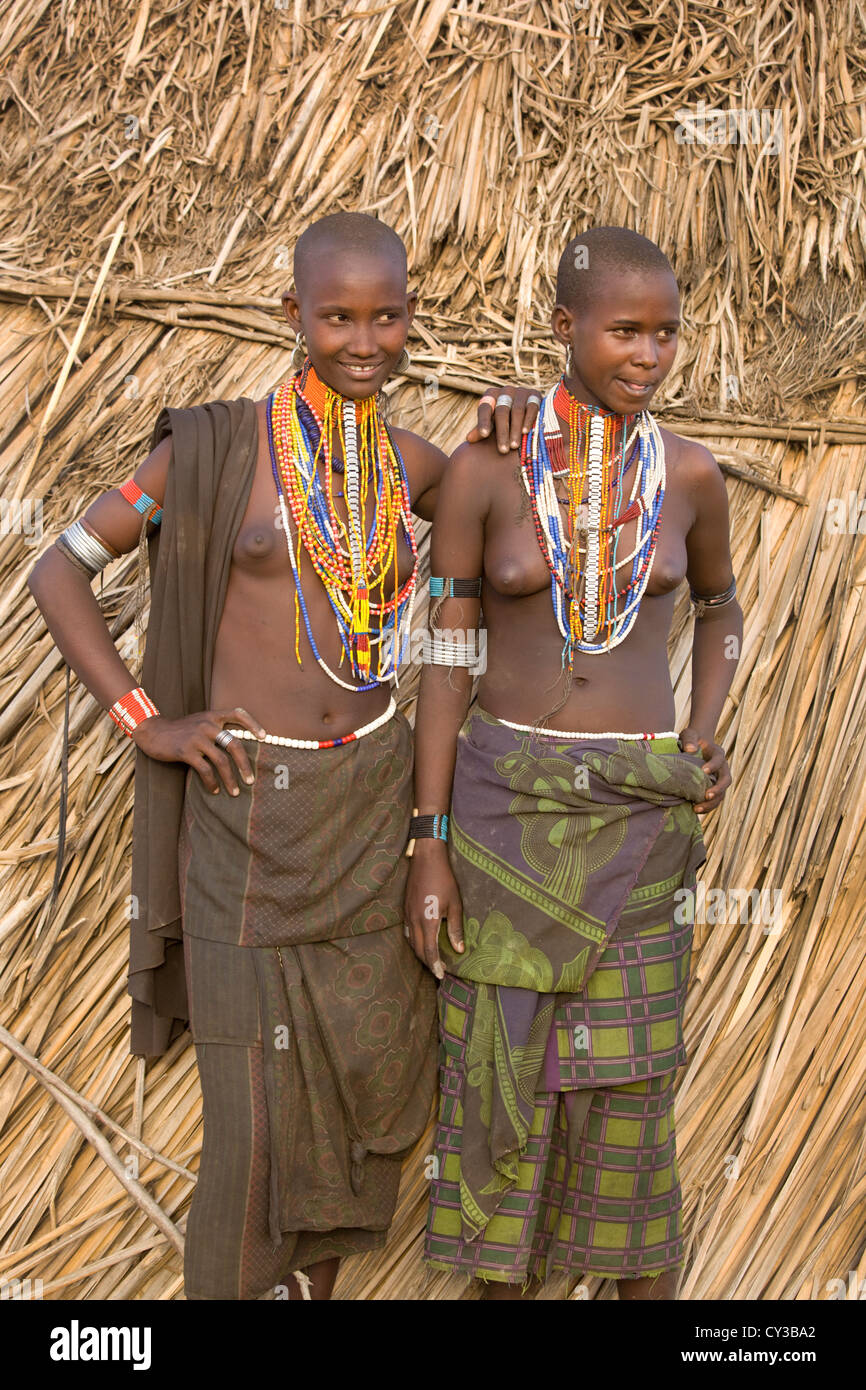 African tribe teens