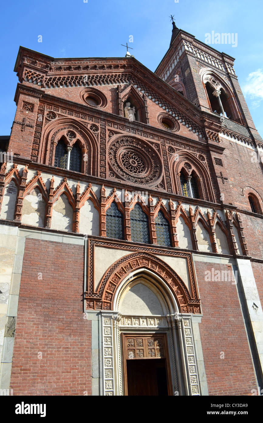 Church, Monza town center, Lombardy, North Italy, Europe. Stock Photo
