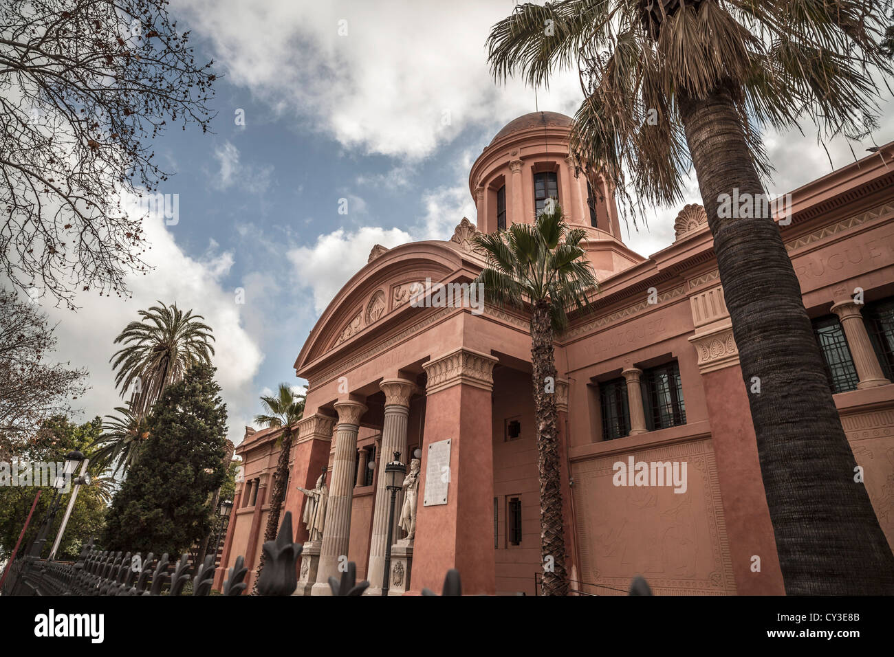 vilanova i la geltru,catalonia,spain.museum library victor balaguer. Stock Photo