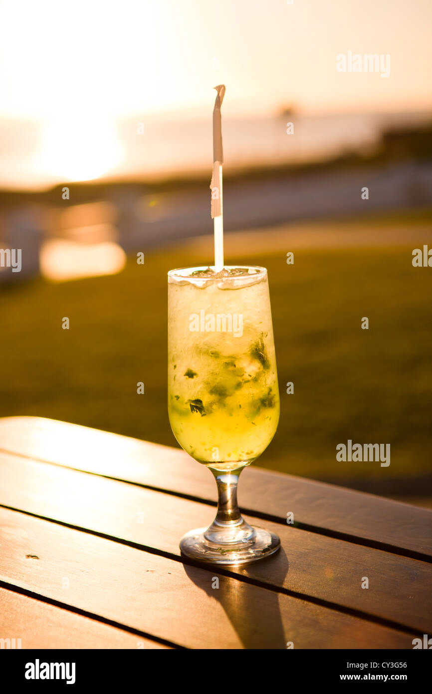 Mojito cocktail drink Stock Photo