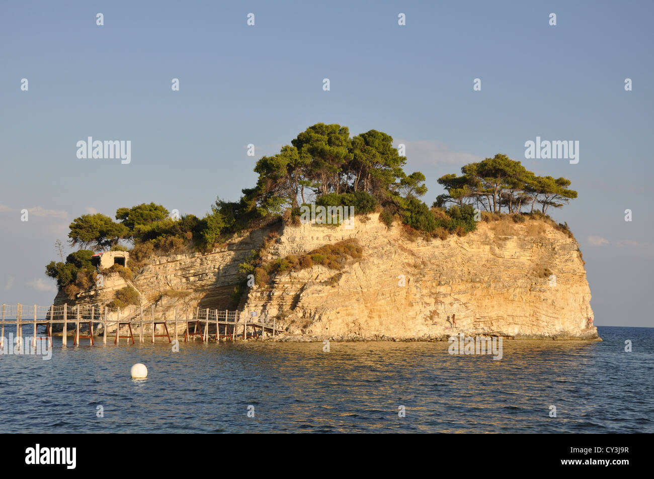 Agios Sostis Island near Laganas, Zante, Greece Stock Photo