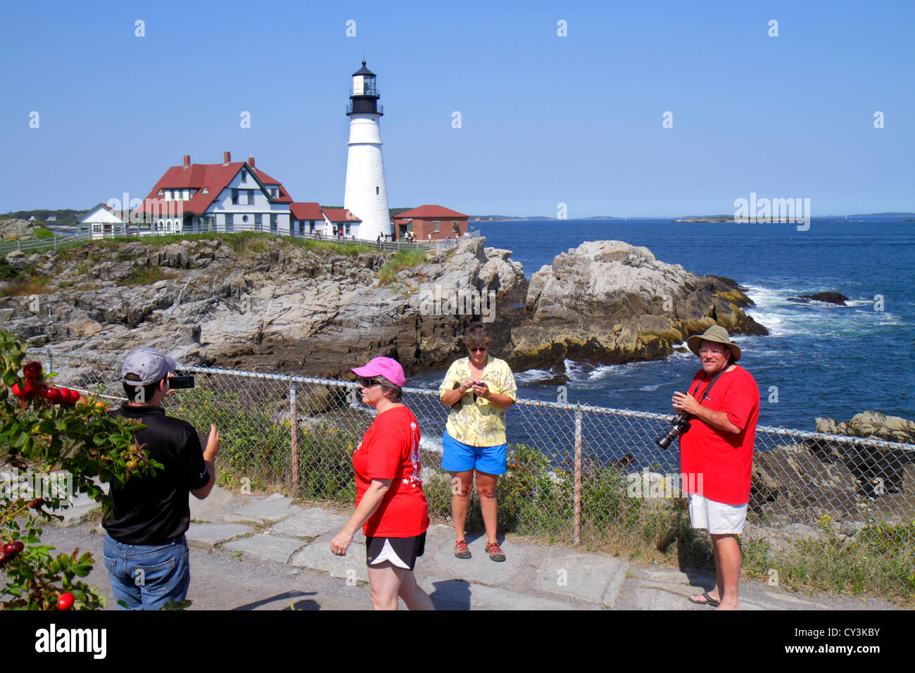 Portland Maine,New England,Cape Elizabeth,Portland Head Light