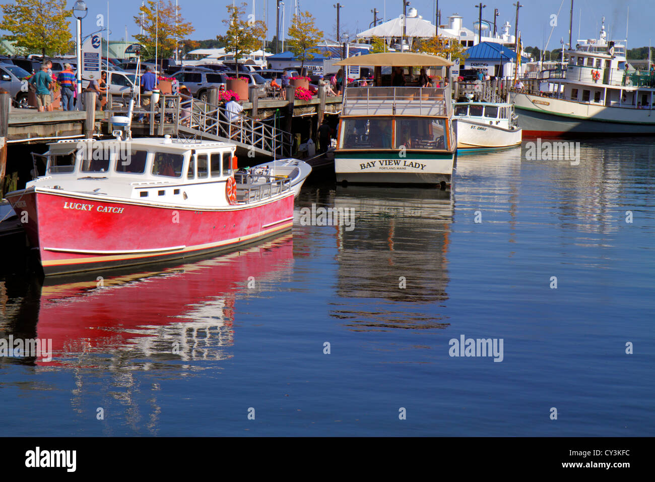 Portland Maine,historic Old Port District,Congress Street,Custom House