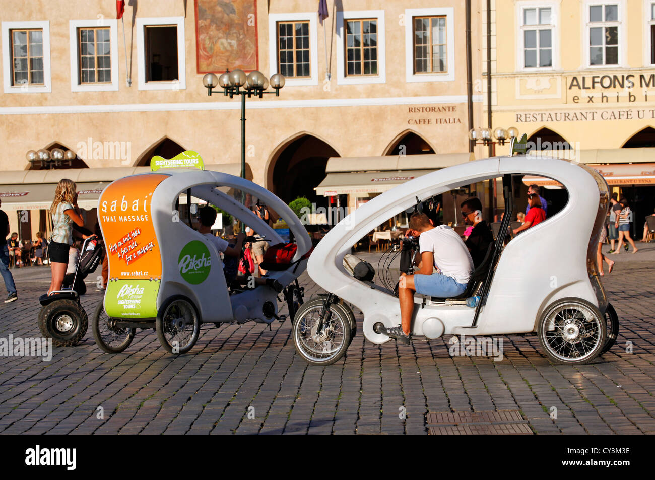 Pedal taxis hi-res stock photography and images - Alamy