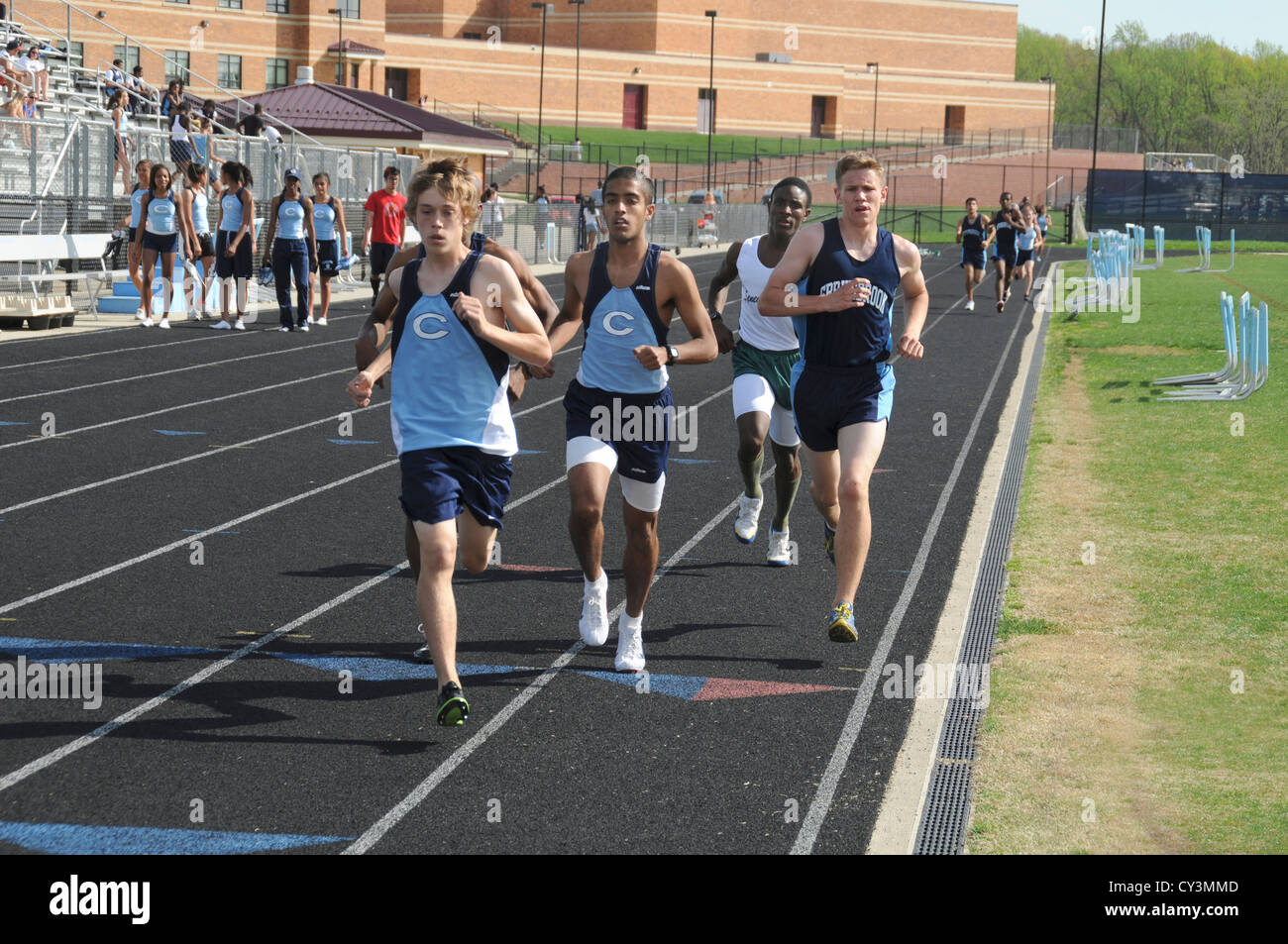 High school track meet hires stock photography and images Alamy