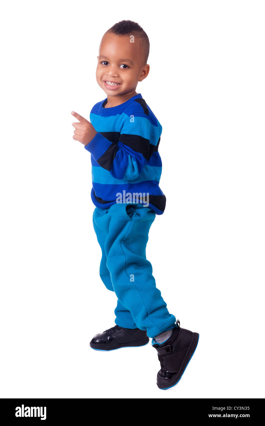 Portrait ethnic black boy Cut Out Stock Images & Pictures - Alamy