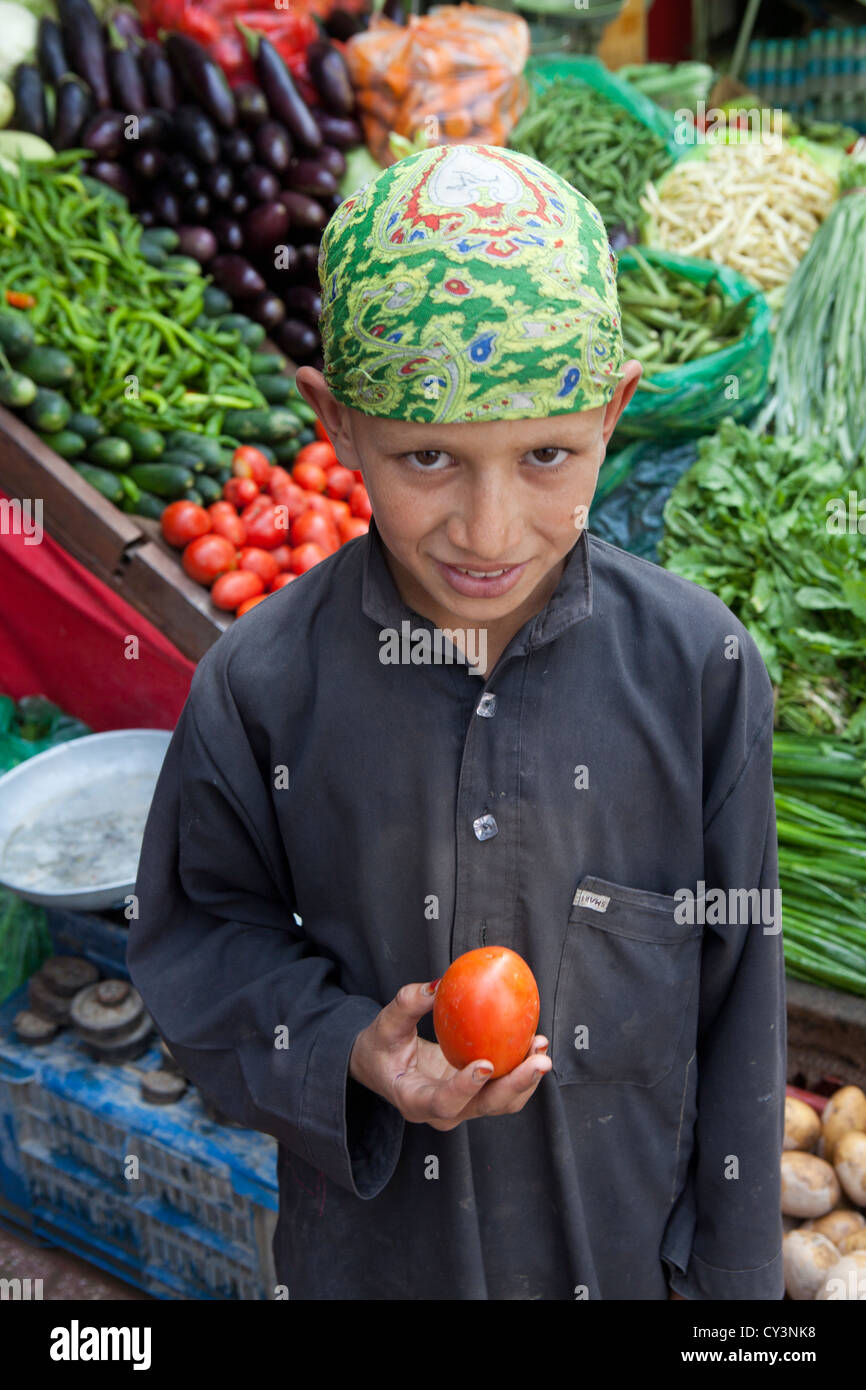 grocery shop in Kabul Stock Photo
