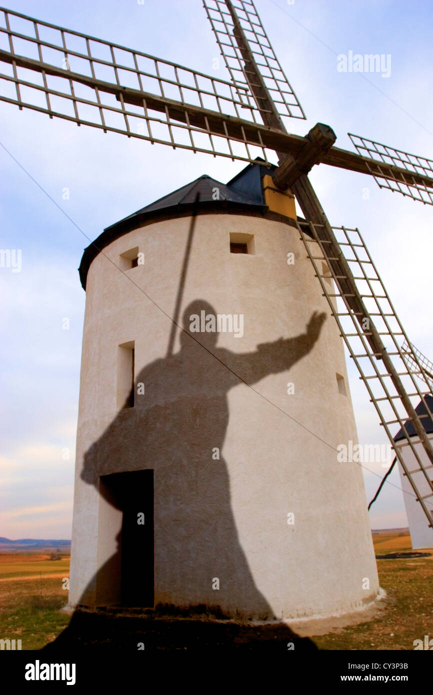 Don quixote tilting at windmill hires stock photography and images Alamy