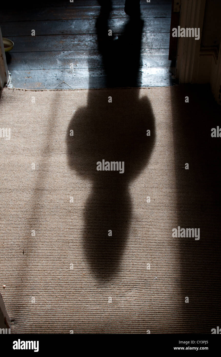shadow of child Stock Photo Alamy