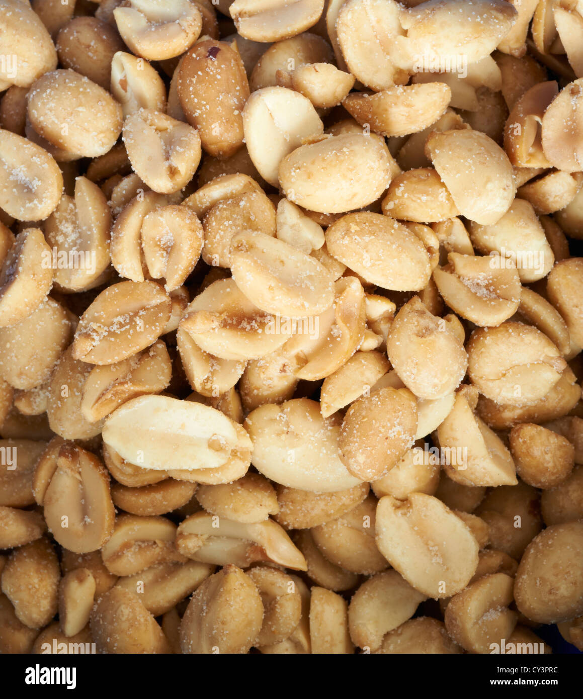 PEANUTS, SALTED, FOOD Stock Photo