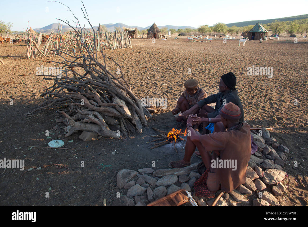 Himba men hi-res stock photography and images - Alamy