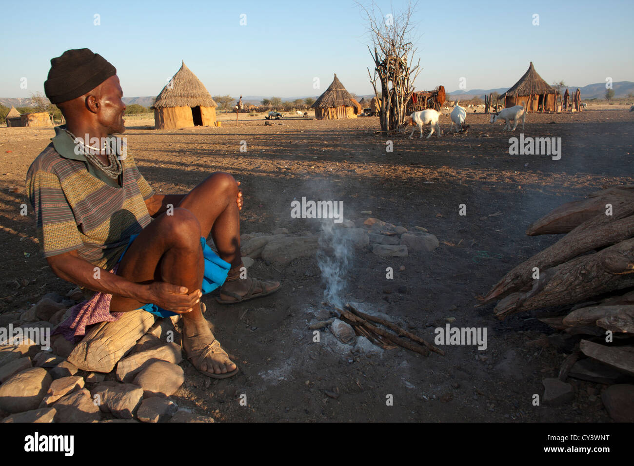 Himba men hi-res stock photography and images - Alamy